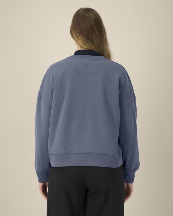 STELLA ALMA - BLUE GREY - SWEATSHIRTS CREWNECK - WOMEN