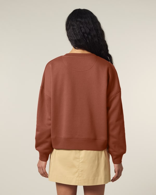 STELLA ALMA - HERITAGE BROWN - SWEATSHIRTS CREWNECK - VROUWEN