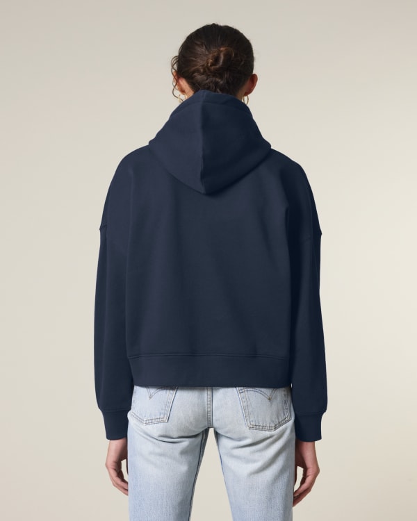 STELLA NORA - FRENCH NAVY - SWEATSHIRTS HOODIE - WOMEN