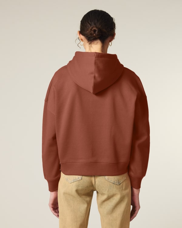 STELLA NORA - HERITAGE BROWN - SWEATSHIRTS HOODIE - WOMEN