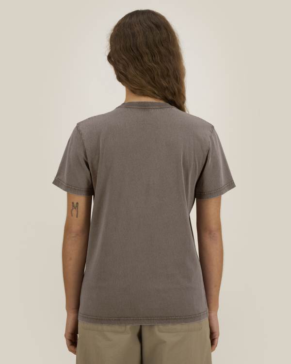 CRAFTER VINTAGE - G.DYED MOCHA - TEE-SHIRTS SHORT SLEEVES - UNISEX