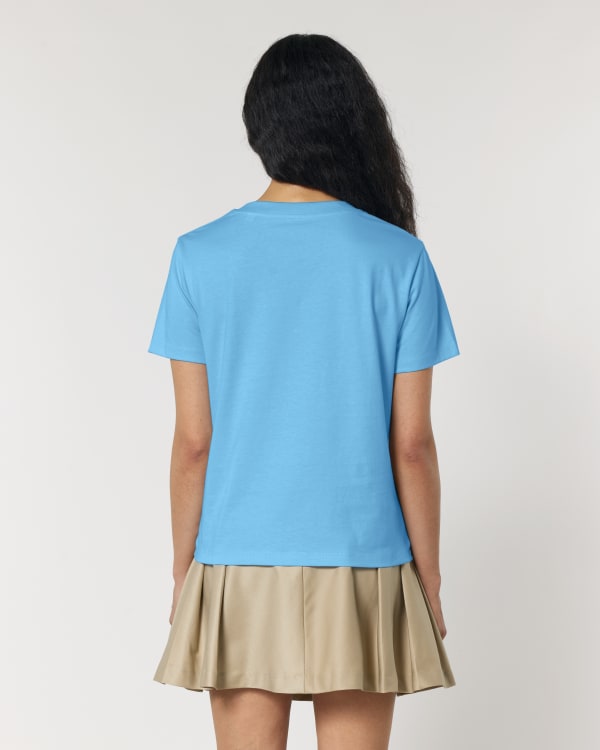 STELLA MUSER - AQUA BLUE - TEE-SHIRTS SHORT SLEEVES - WOMEN