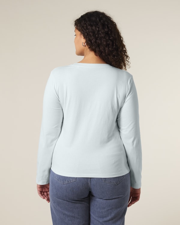 STELLA MUSER LONG SLEEVE - BLUE ICE - TEE-SHIRTS LONG SLEEVES - WOMEN