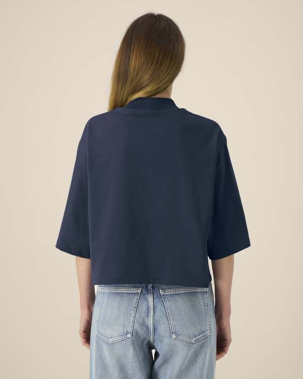 STELLA RAYA - FRENCH NAVY - TEE-SHIRTS SHORT SLEEVES - VROUWEN