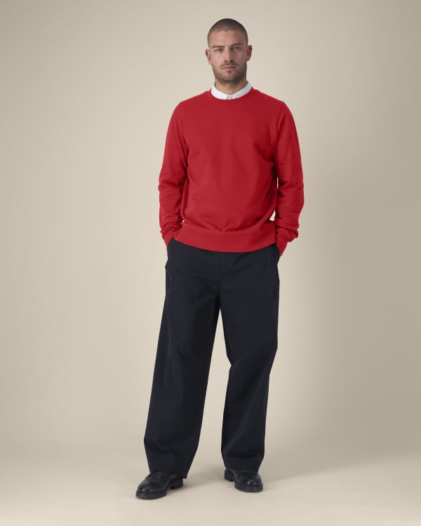 THINKER - RED - SWEATSHIRTS CREWNECK - UNISEXE