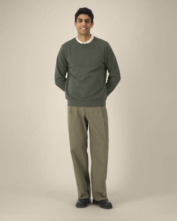 ROLLER - KHAKI - SWEATSHIRTS CREWNECK - UNISEX