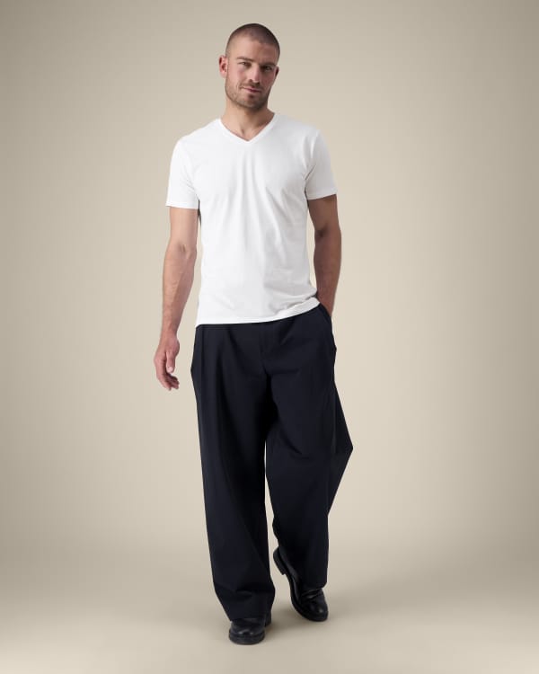 STANLEY PRESENTER - WHITE - TEE-SHIRTS SHORT SLEEVES - MANNEN