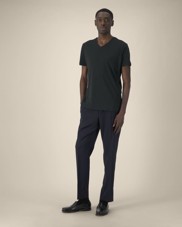 STANLEY PRESENTER - BLACK - TEE-SHIRTS SHORT SLEEVES - MANNEN