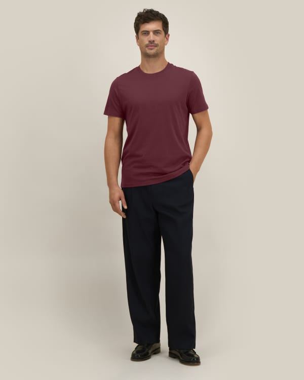 CRAFTER - BURGUNDY - TEE-SHIRTS SHORT SLEEVES - UNISEXE