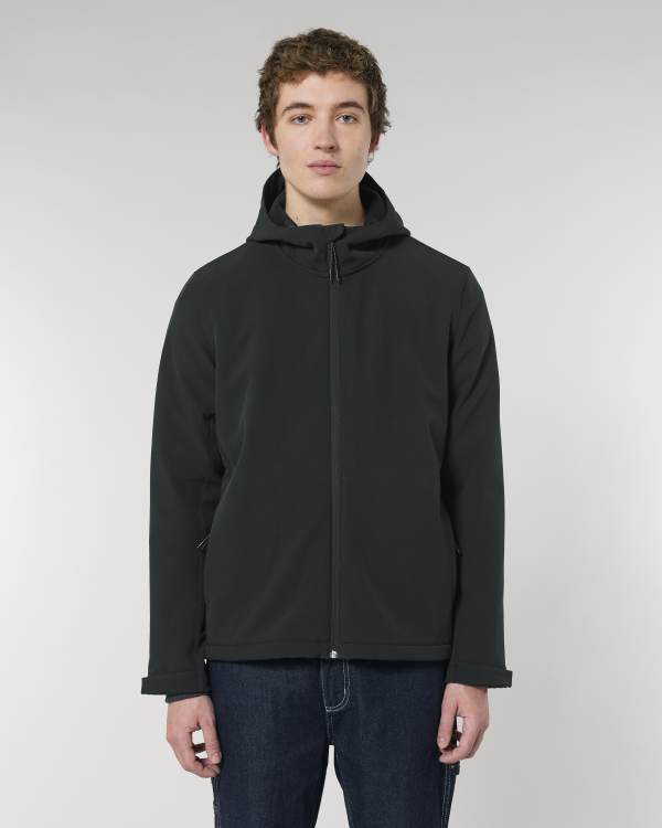 STANLEY DISCOVERER - BLACK - JACKETS SOFTSHELL - MÄNNER
