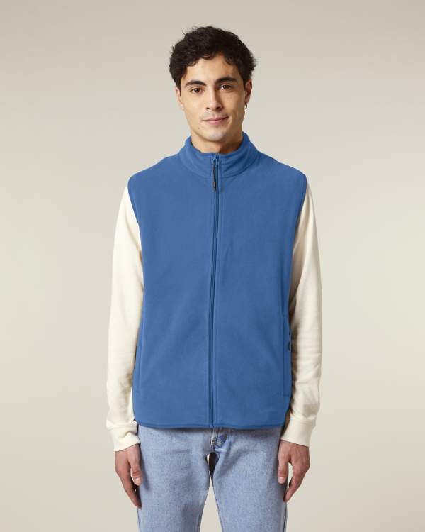 STANLEY QUESTER - MINDFUL BLUE - JACKETS FLEECE - MÄNNER