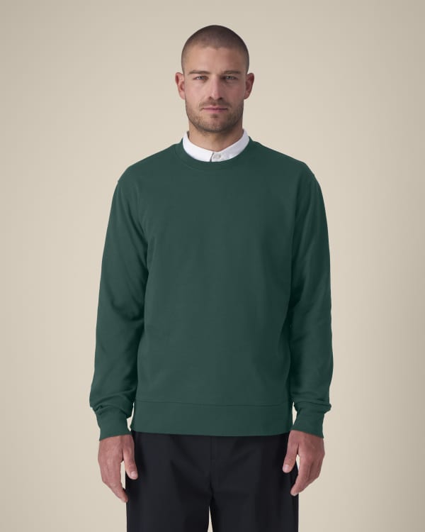 THINKER - GLAZED GREEN - SWEATSHIRTS CREWNECK - UNISEXE