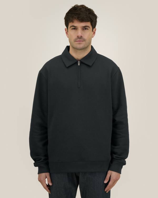 PROPER - BLACK - SWEATSHIRTS CREWNECK - UNISEXE