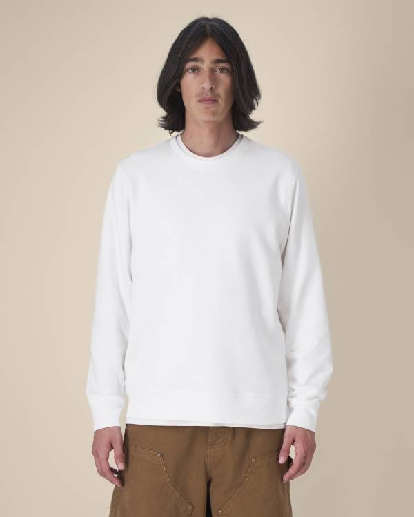 ROLLER - WHITE - SWEATSHIRTS CREWNECK - UNISEX