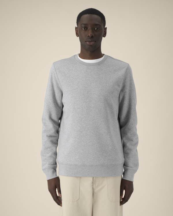 ROLLER - HEATHER GREY - SWEATSHIRTS CREWNECK - UNISEX