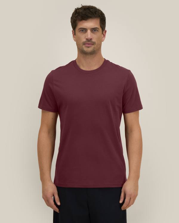 CRAFTER - BURGUNDY - TEE-SHIRTS SHORT SLEEVES - UNISEXE