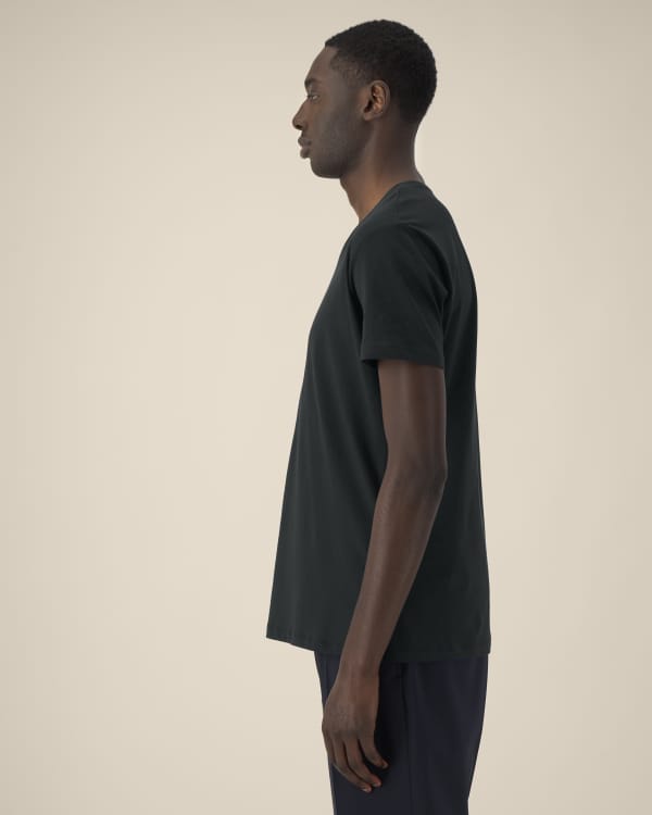 STANLEY PRESENTER - BLACK - TEE-SHIRTS SHORT SLEEVES - MANNEN