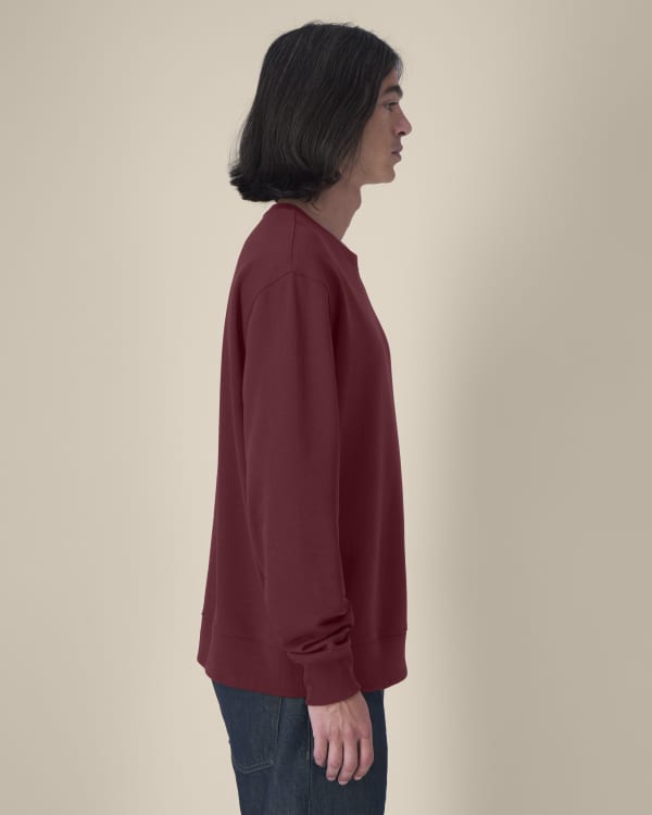 THINKER - BURGUNDY - SWEATSHIRTS CREWNECK - UNISEXE