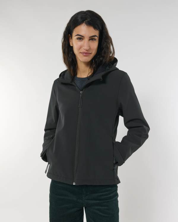 STELLA DISCOVERER - BLACK - JACKETS SOFTSHELL - MUJERES