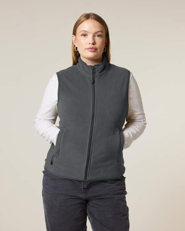 STELLA QUESTER - ANTHRACITE - JACKETS FLEECE - FEMMES