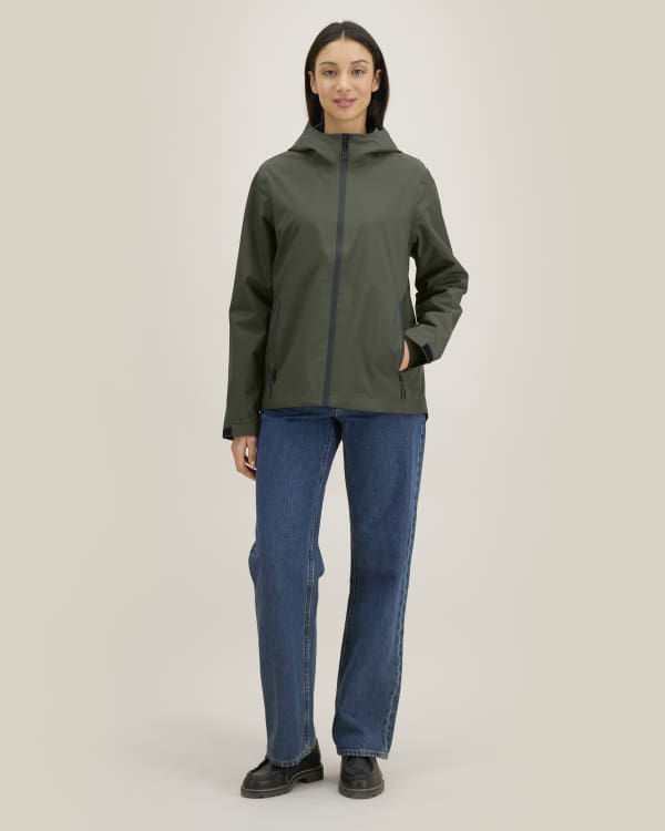 STELLA STORMER - KHAKI - JACKETS WATERPROOF - WOMEN