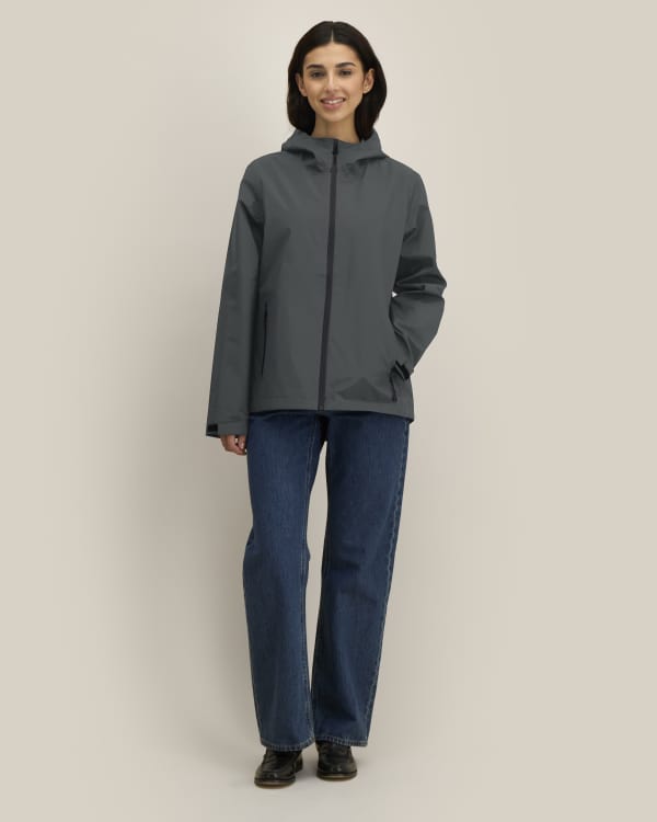 STELLA STORMER - ANTHRACITE - JACKETS WATERPROOF - WOMEN