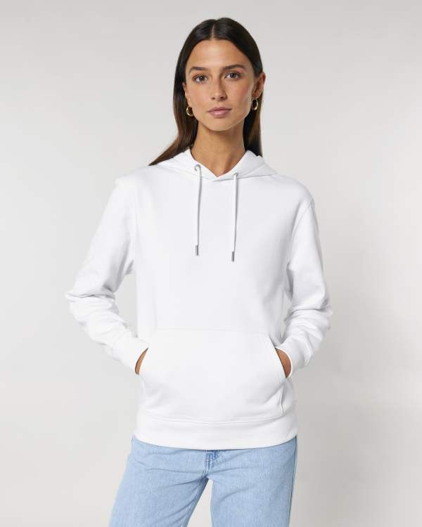 CRUISER 2.0 - WHITE - SWEATSHIRTS HOODIE - UNISEKS