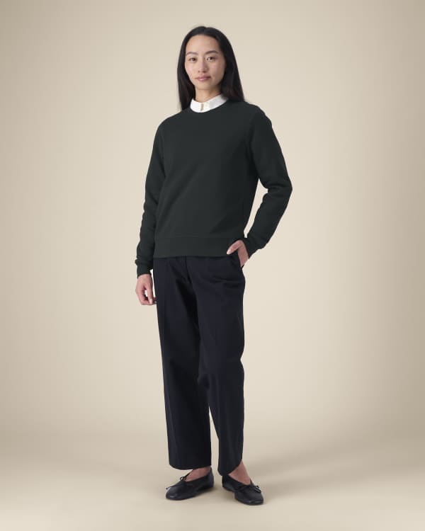 ROLLER - BLACK - SWEATSHIRTS CREWNECK - UNISEX