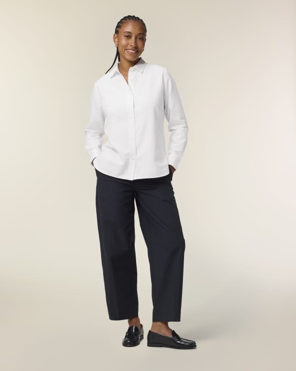STELLA OXFORD SHIRT - WHITE - SHIRTS NON DENIM - VROUWEN