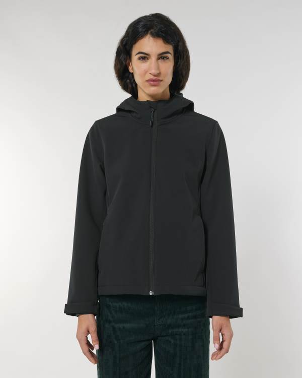 STELLA DISCOVERER - BLACK - JACKETS SOFTSHELL - MUJERES