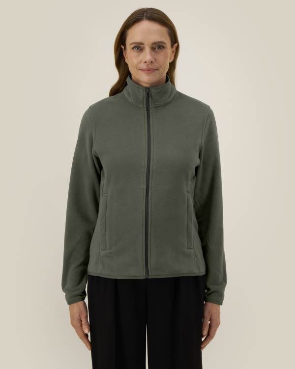 STELLA GUIDER - KHAKI - JACKETS FLEECE - WOMEN