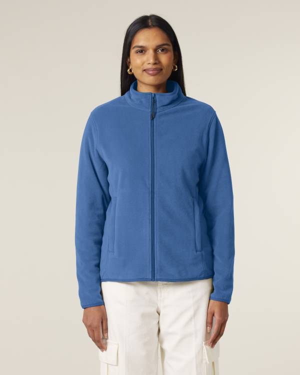 STELLA GUIDER - MINDFUL BLUE - JACKETS FLEECE - WOMEN