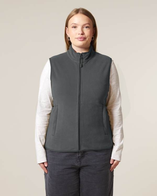 STELLA QUESTER - ANTHRACITE - JACKETS FLEECE - FEMMES