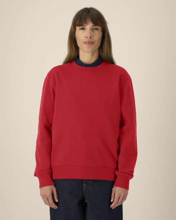 THINKER - RED - SWEATSHIRTS CREWNECK - UNISEXE