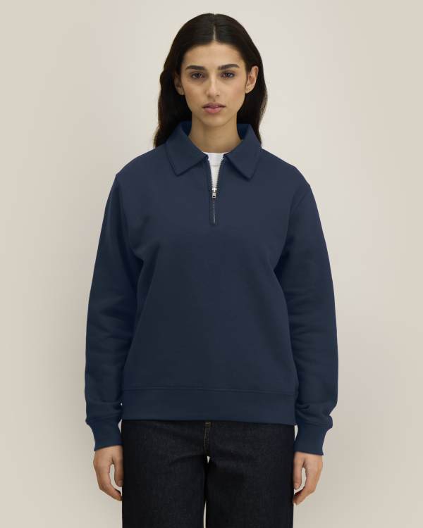 PROPER - FRENCH NAVY - SWEATSHIRTS CREWNECK - UNISEXE