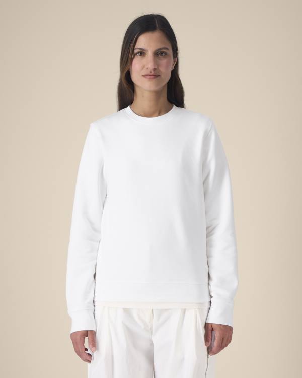 ROLLER - WHITE - SWEATSHIRTS CREWNECK - UNISEX