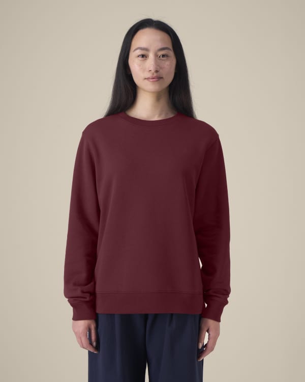 STELLA THINKER - BURGUNDY - SWEATSHIRTS CREWNECK - WOMEN