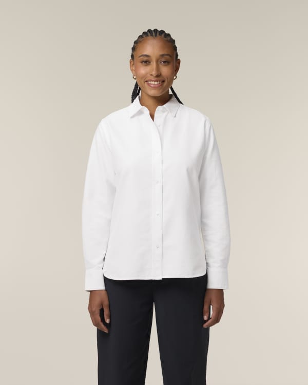 STELLA OXFORD SHIRT - WHITE - SHIRTS NON DENIM - VROUWEN