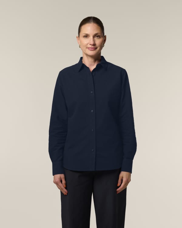 STELLA OXFORD SHIRT - FRENCH NAVY - SHIRTS NON DENIM - VROUWEN