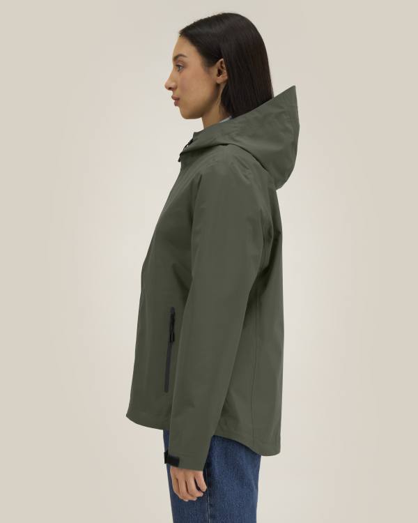 STELLA STORMER - KHAKI - JACKETS WATERPROOF - WOMEN