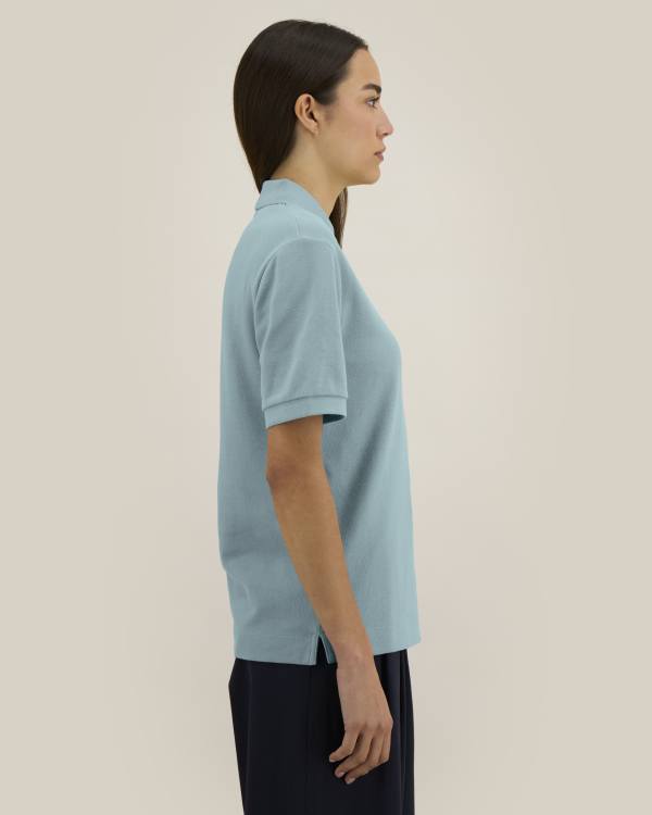 PREPSTER 2.0 - PEBBLE BLUE - POLOS SHORT SLEEVES - UNISEX
