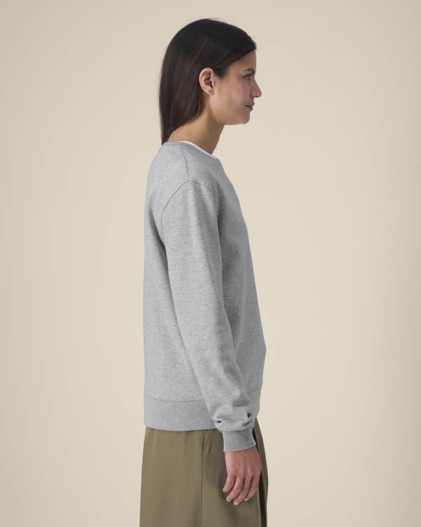 THINKER - HEATHER GREY - SWEATSHIRTS CREWNECK - UNISEXE
