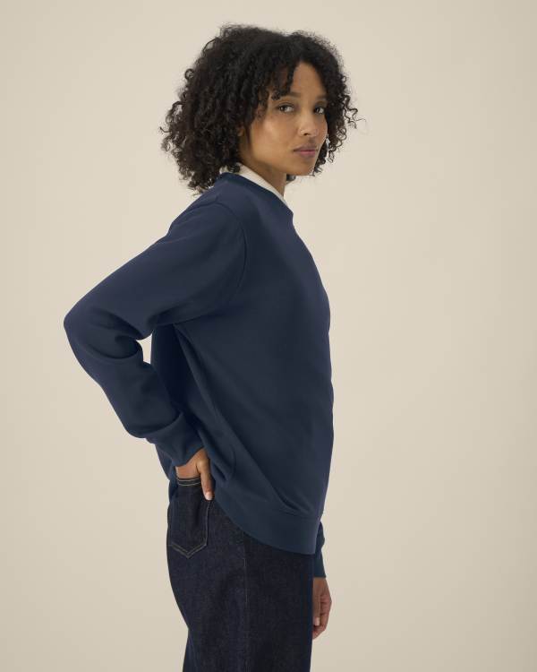 STELLA THINKER - FRENCH NAVY - SWEATSHIRTS CREWNECK - WOMEN