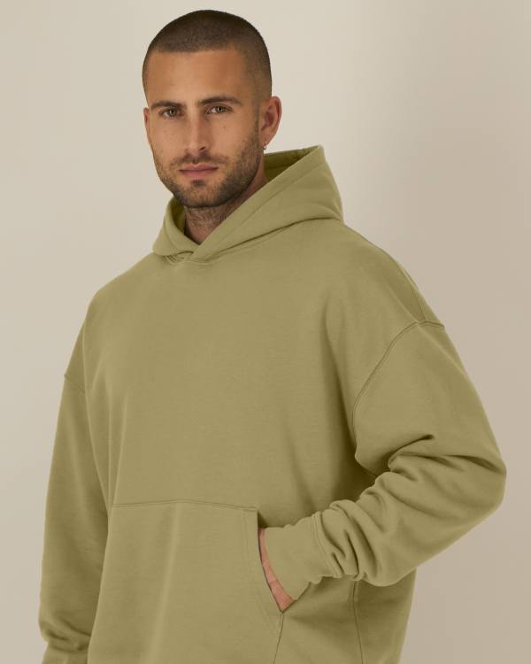 CHASER - FADED OLIVE - SWEATSHIRTS HOODIE - UNISEX