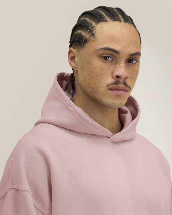 CHASER VINTAGE - G.DYED BLUSH - SWEATSHIRTS HOODIE - UNISEX