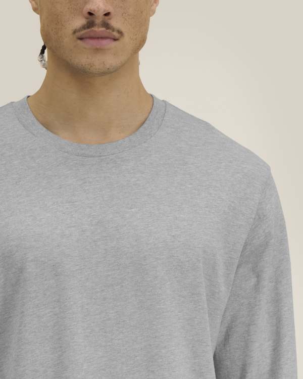 CREATOR 2.0 LONG SLEEVE - HEATHER GREY - TEE-SHIRTS LONG SLEEVES - UNISEX