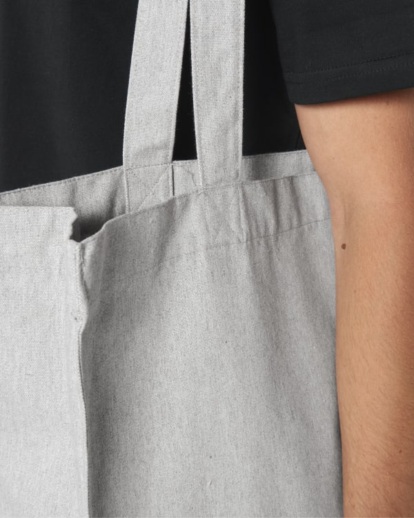 SHOPPING BAG - HEATHER GREY - BAGS SHOPPING - UNISEXE