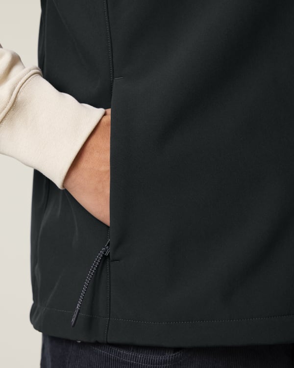 STANLEY TRAIL BLAZER - BLACK - JACKETS SOFTSHELL - MÄNNER