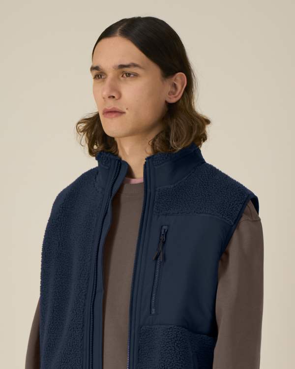 LINER - FRENCH NAVY - JACKETS SHERPA - UNISEX