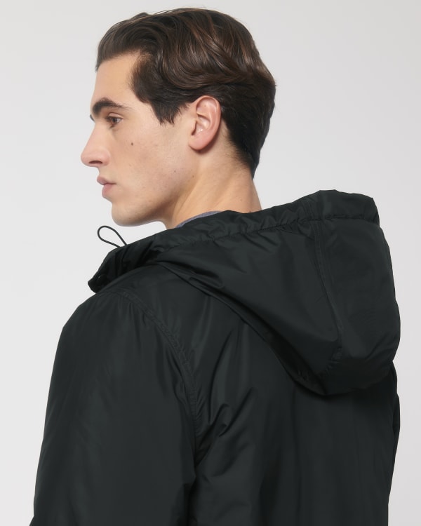 PADDED PARKER - BLACK - JACKETS PARKA - UNISEKS